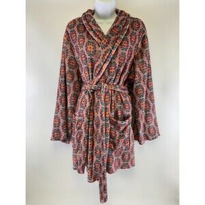 NATURAL LIFE Floral Patterned Robe - Multicolor